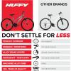 image:imageHuffy Stone Mountain Bike for Men and Women 202426 6Speed 20 or 21Speed Front or Dual Suspension Varies Multiple Colors Adjustable Saddle Shimano Equipped AllTerrain TiresSilver Gloss