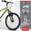image:imageHuffy Stone Mountain Bike for Men and Women 202426 6Speed 20 or 21Speed Front or Dual Suspension Varies Multiple Colors Adjustable Saddle Shimano Equipped AllTerrain TiresMatte Lime