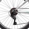 image:imageHuffy Stone Mountain Bike for Men and Women 202426 6Speed 20 or 21Speed Front or Dual Suspension Varies Multiple Colors Adjustable Saddle Shimano Equipped AllTerrain TiresMetallic Nickel