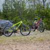 image:imageHuffy Stone Mountain Bike for Men and Women 202426 6Speed 20 or 21Speed Front or Dual Suspension Varies Multiple Colors Adjustable Saddle Shimano Equipped AllTerrain TiresMatte Lime