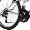 image:imageHuffy Stone Mountain Bike for Men and Women 202426 6Speed 20 or 21Speed Front or Dual Suspension Varies Multiple Colors Adjustable Saddle Shimano Equipped AllTerrain TiresMetallic Nickel