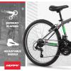image:imageHuffy Stone Mountain Bike for Men and Women 202426 6Speed 20 or 21Speed Front or Dual Suspension Varies Multiple Colors Adjustable Saddle Shimano Equipped AllTerrain TiresCharcoal Gloss