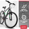 image:imageHuffy Stone Mountain Bike for Men and Women 202426 6Speed 20 or 21Speed Front or Dual Suspension Varies Multiple Colors Adjustable Saddle Shimano Equipped AllTerrain TiresCharcoal Gloss