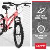 image:imageHuffy Stone Mountain Bike for Men and Women 202426 6Speed 20 or 21Speed Front or Dual Suspension Varies Multiple Colors Adjustable Saddle Shimano Equipped AllTerrain TiresSolar Flare