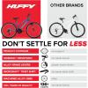 image:imageHuffy Stone Mountain Bike for Men and Women 202426 6Speed 20 or 21Speed Front or Dual Suspension Varies Multiple Colors Adjustable Saddle Shimano Equipped AllTerrain TiresDeep Sea Gloss