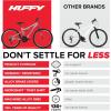image:imageHuffy Stone Mountain Bike for Men and Women 202426 6Speed 20 or 21Speed Front or Dual Suspension Varies Multiple Colors Adjustable Saddle Shimano Equipped AllTerrain TiresCloudy Grey Gloss