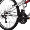 image:imageHuffy Stone Mountain Bike for Men and Women 202426 6Speed 20 or 21Speed Front or Dual Suspension Varies Multiple Colors Adjustable Saddle Shimano Equipped AllTerrain TiresCloudy Grey Gloss