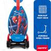 image:imageHuffy Toddler 3Wheel Scooter for Kids Multiple Colors amp Licensed Character Graphics Ages 3 Durable Steel Frame Wide NonSlip Deck Stable LeantoSteer Design LightUp Options GirlsBoysSpiderMan  Blue