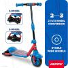 image:imageHuffy Toddler 3Wheel Scooter for Kids Multiple Colors amp Licensed Character Graphics Ages 3 Durable Steel Frame Wide NonSlip Deck Stable LeantoSteer Design LightUp Options GirlsBoysSpiderMan  Blue