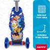 image:imageHuffy Toddler 3Wheel Scooter for Kids Multiple Colors amp Licensed Character Graphics Ages 3 Durable Steel Frame Wide NonSlip Deck Stable LeantoSteer Design LightUp Options GirlsBoysPaw Patrol  Blue