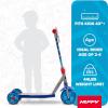 image:imageHuffy Toddler 3Wheel Scooter for Kids Multiple Colors amp Licensed Character Graphics Ages 3 Durable Steel Frame Wide NonSlip Deck Stable LeantoSteer Design LightUp Options GirlsBoysPaw Patrol  Blue