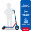 image:imageHuffy Toddler 3Wheel Scooter for Kids Multiple Colors amp Licensed Character Graphics Ages 3 Durable Steel Frame Wide NonSlip Deck Stable LeantoSteer Design LightUp Options GirlsBoysSpiderMan  Blue