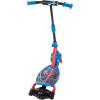 image:imageHuffy Toddler 3Wheel Scooter for Kids Multiple Colors amp Licensed Character Graphics Ages 3 Durable Steel Frame Wide NonSlip Deck Stable LeantoSteer Design LightUp Options GirlsBoysSpiderMan  Blue