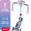 image:imageHuffy Toddler 3Wheel Scooter for Kids Multiple Colors amp Licensed Character Graphics Ages 3 Durable Steel Frame Wide NonSlip Deck Stable LeantoSteer Design LightUp Options GirlsBoysFrozen  BluePurple