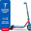 image:imageHuffy Toddler 3Wheel Scooter for Kids Multiple Colors amp Licensed Character Graphics Ages 3 Durable Steel Frame Wide NonSlip Deck Stable LeantoSteer Design LightUp Options GirlsBoysSpiderMan  Blue