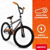 image:imageHuffy Upshot 121620 Inch Boys Bike for Kids Multiple Color Options Available Removable Training Wheels BMX Design Designed for Growth Durable Construction EZ Build AssemblyGray