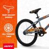 image:imageHuffy Upshot 121620 Inch Boys Bike for Kids Multiple Color Options Available Removable Training Wheels BMX Design Designed for Growth Durable Construction EZ Build AssemblyGray