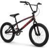 image:imageHuffy 20 Inch BMX Bike for Kids Race amp Freestyle Styles Lightweight Steel Frame Single Speed Drivetrain 20 Wheels Beginner BMX Bike for Street Riding or BMX Track KidsTeensBlack Axilus