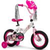 image:imageHuffy Disney Girls Bikes 1216 Inch Sizes Ages 3 Years Old Disney Princess Minnie Mouse Frozen Bicycles Characters Removable Training Wheels Streamers Easy Assembly Durable SafeGloss Sparkly Snow  Minnie Mouse