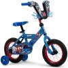 image:imageHuffy Disney and Marvel 1216 Inch Boys Bike for Kids Multiple Color Options and Designs Available Ideal for Ages 3 Years Old Removable Training Wheels Adjustable Seat Simple Coaster BrakeBlue  Spidey and His Amazing Friends
