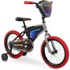 image:imageHuffy ElectroLight Kids Bike with LED Lights Durable Steel Frame Coaster Brake Removable Training Wheels Ages 46 GreyRedGreyRed