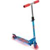 image:imageHuffy Light Up Inline Scooter for Kids 2 Wheel Kick Scooter with LED Lights and Rear Brake Foldable Adjustable Handlebar on Select Models Durable Frame Licensed Character GraphicsSpiderMan