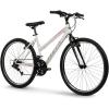 image:imageHuffy North Peak 26Inch Mountain Bike Durable HiTen Steel Frame 15Speed Twist Shifter Front and Rear LinearPull Brakes AllTerrain Tires Padded ATB SaddleSparkly Snow