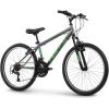 image:imageHuffy Stone Mountain Bike for Men and Women 202426 6Speed 20 or 21Speed Front or Dual Suspension Varies Multiple Colors Adjustable Saddle Shimano Equipped AllTerrain TiresCharcoal Gloss