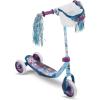 image:imageHuffy Toddler 3Wheel Scooter for Kids Multiple Colors amp Licensed Character Graphics Ages 3 Durable Steel Frame Wide NonSlip Deck Stable LeantoSteer Design LightUp Options GirlsBoysFrozen  BluePurple