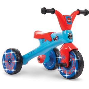 image:imageHuffy Disney Minnie Mouse Girls Trike Ideal for Ages 3 Minnie Mouse Graphics Pink Handlebar Bow Basket Storage Bins for Snacks or Toys Sturdy and Durable Safe for ToddlersSpidey and His Amazing Friends