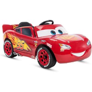 image:imageHuffy Lightning McQueen 6V RideOn Toy Car with Headlights amp Engine Sounds Foot Pedal Drive Up to 25 MPH Ages 37Lightning Mcqueen  Red