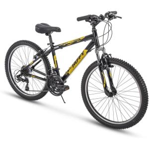 image:imageHuffy Mountain Bikes for Men 26275 Inch Sizes Multiple Speeds Suspension Available Fat Tire Option Sleek Graphics Disc Brakes Available Adjustable Comfort Saddle Durable Multiple ColorsGloss Black