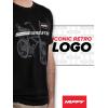 image:imageHuffy Dragster TShirt  Black Retro Bike Graphic Tee for Adults 6040 CottonPoly Blend TearAway Tag Interior Neck LabelDragster