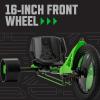 image:imageHuffy Green Machine Vortex 12V Battery Powered Ride On Ideal for Ages 8 Easy to Operate Adjustable Frame Endless Fun Balanced Spins and Wheelies 8 MPH Max Weight 150 Pounds16 Green Machine