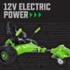 image:imageHuffy Green Machine Vortex 12V Battery Powered Ride On Ideal for Ages 8 Easy to Operate Adjustable Frame Endless Fun Balanced Spins and Wheelies 8 MPH Max Weight 150 Pounds12v Green Machine