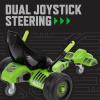 image:imageHuffy Green Machine Vortex 12V Battery Powered Ride On Ideal for Ages 8 Easy to Operate Adjustable Frame Endless Fun Balanced Spins and Wheelies 8 MPH Max Weight 150 Pounds12v Green Machine