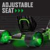 image:imageHuffy Green Machine Vortex 12V Battery Powered Ride On Ideal for Ages 8 Easy to Operate Adjustable Frame Endless Fun Balanced Spins and Wheelies 8 MPH Max Weight 150 Pounds20 Green Machine