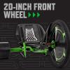 image:imageHuffy Green Machine Vortex 12V Battery Powered Ride On Ideal for Ages 8 Easy to Operate Adjustable Frame Endless Fun Balanced Spins and Wheelies 8 MPH Max Weight 150 Pounds20 Green Machine