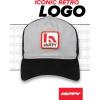 image:imageHuffy Hat  Vintage 196170s Logo Cotton Dad HatTrucker Hat Adjustable Buckle Snapback Closure One Size Fits MostBlack