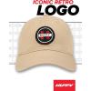 image:imageHuffy Hat  Vintage 196170s Logo Cotton Dad HatTrucker Hat Adjustable Buckle Snapback Closure One Size Fits MostKhaki