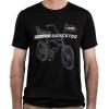 image:imageHuffy Dragster TShirt  Black Retro Bike Graphic Tee for Adults 6040 CottonPoly Blend TearAway Tag Interior Neck LabelDragster