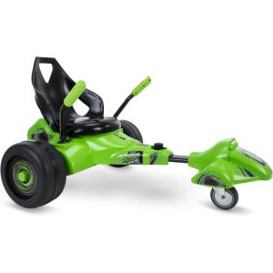 image:imageHuffy Green Machine Vortex 12V Battery Powered Ride On Ideal for Ages 8 Easy to Operate Adjustable Frame Endless Fun Balanced Spins and Wheelies 8 MPH Max Weight 150 Pounds12v Green Machine