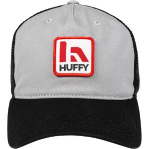 image:imageHuffy Hat  Vintage 196170s Logo Cotton Dad HatTrucker Hat Adjustable Buckle Snapback Closure One Size Fits MostBlack