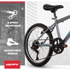 image:imageHuffy Granite Mountain Bike 20 Inch Wheels 5Speed Steel Frame Linear Pull Brakes AllTerrain Tires Kids amp Teens Bike for Trails and Neighborhood Riding