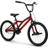 image:imageHuffy Schema BMXStyle Bike 20 Wheels Steel Frame Single Speed Front Caliper amp Rear Coaster Brake Freestyle Pegs Crossbar Pad Kids amp Teen Trick Bike for Street Park amp Neighborhood Riding