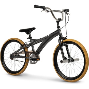 image:imageHuffy Spectre BMXStyle Bike 20 Inch Wheels Steel Frame Single Speed Drivetrain Dual Caliper Brakes Front Freestyle Pegs BMX Handlebars for Kids amp Teens