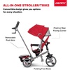 image:imageHuffy Malm Luxe 4in1 Canopy Trike with Push Handle Cup Holder amp Rear Storage RedRed