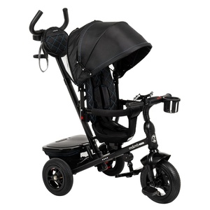 image:imageHuffy Malm Luxe 4in1 Canopy Trike with Push Handle Cup Holder amp Rear Storage RedBlack