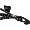 image:imageBuzz Elastic Cargo Straps for eBike Rack Set of 3 Adjustable TieDown Straps 18 20 24 Reflective Nylon Bike Rack Straps with Alloy Hooks for Gear Groceries and Camping Equipment