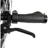image:imageBuzz LockOn Bike Handlebar Grips for eBikes 130mm Comfort Rubber Grips with Dual Lock Rings Easy Install Handlebar Grips with End Plugs and Tool Included Black